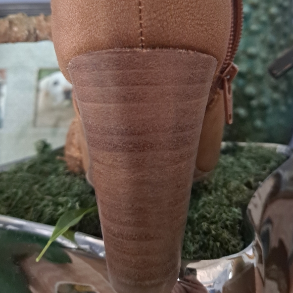 Wedge Open Toe Ankle Boot - Picture 4 of 4